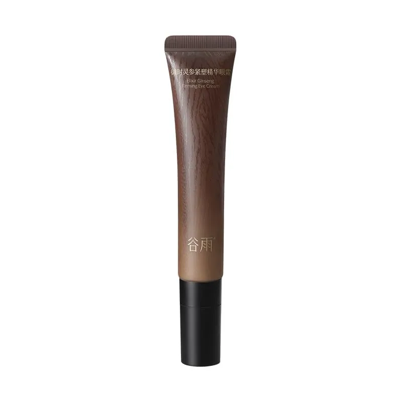 Elixir Ginseng Firming Eye Cream, 15g, for Wrinkles & Firming - Clinically Proven to Boost Collagen 225%, fine lines solution, with Ceramic Massage Tool
