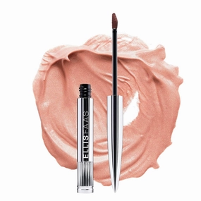 Ellis Faas Liquid Blush Dewy Cheek Tint Blendable & Buildable Long Lasting with Essential Oils, Rose Water & Squalene Contour & Highlight All Day Wear Face Makeup Made in Italy (301 Warm Dusty Pink)