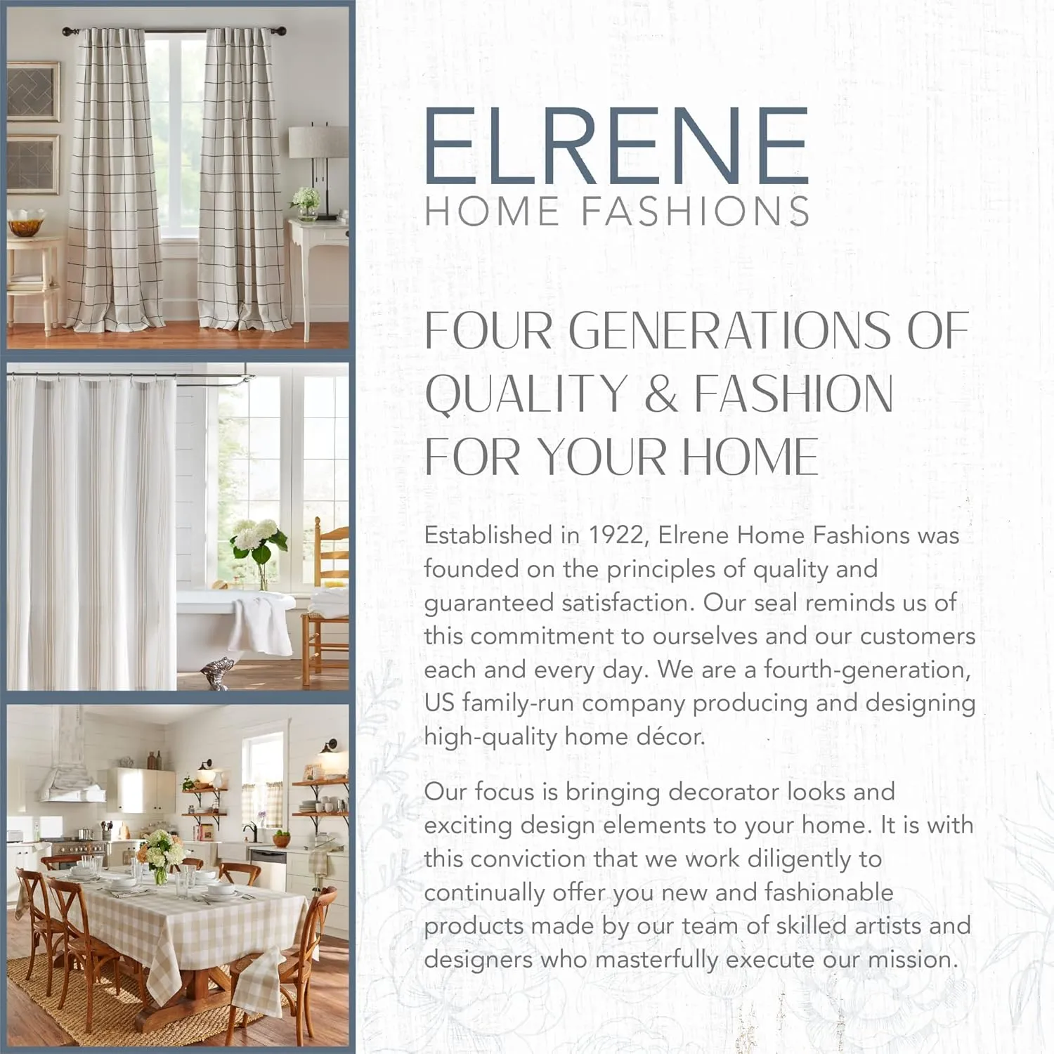 Elrene Home Fashions Jolie Crushed Semi-Sheer Window Curtain, Adjustable Tie-Top Single Panel, 52" x 95" (1 Panel), Blush