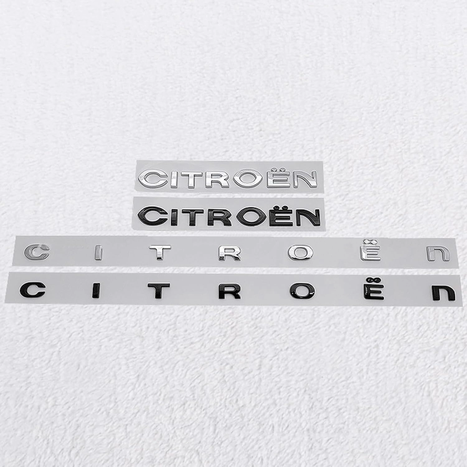 Emblem Decal for Citroen C4 C-Triomphe (Phase I, 2007) 2007 2008 09 10 11, Car Badge Overlay Sticker, Vehicle Logo Trim Overlay, Adhesive Auto Exterior Accessory,B