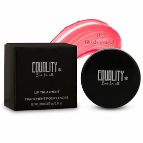 EQUALITY Lip Balm – Hydrating & Nourishing Formula, Rich in Antioxidants & Essential Fatty Acids – Paraben-Free, Lightweight & Smooth Application – Blush Tinted 5g / 0.17oz