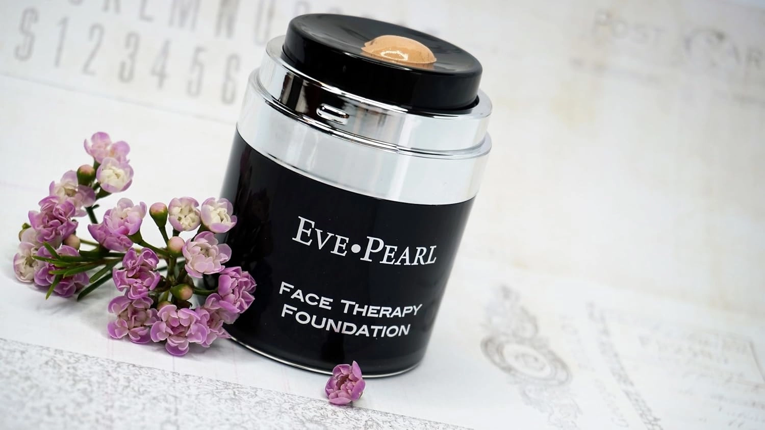 EVE PEARL Face and Lip Therapy Full Coverage Foundation With Lipcare Dry Lips Moisturizing And Dual Contour Blender Brush Must Have Makeup Kit (Tan)