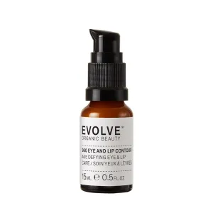 Evolve Organic Beauty - 360 Eye   Lip Contour Cream | Invigorate, Protect, Rejuvenate | Green Tea, Pomegranate | Small-Batch, Vegan Clean Beauty (0.45 oz | 15 mL) Packaging May Vary