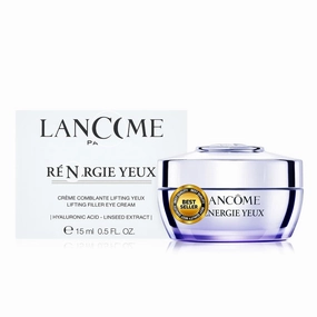 Eye Cream 0.5 Fl Oz - With Caffeine & Hyaluronic Acid For Lifting & Reduces Dark Circles- Safe for Sensitive Skin & Contact Lens Wearers