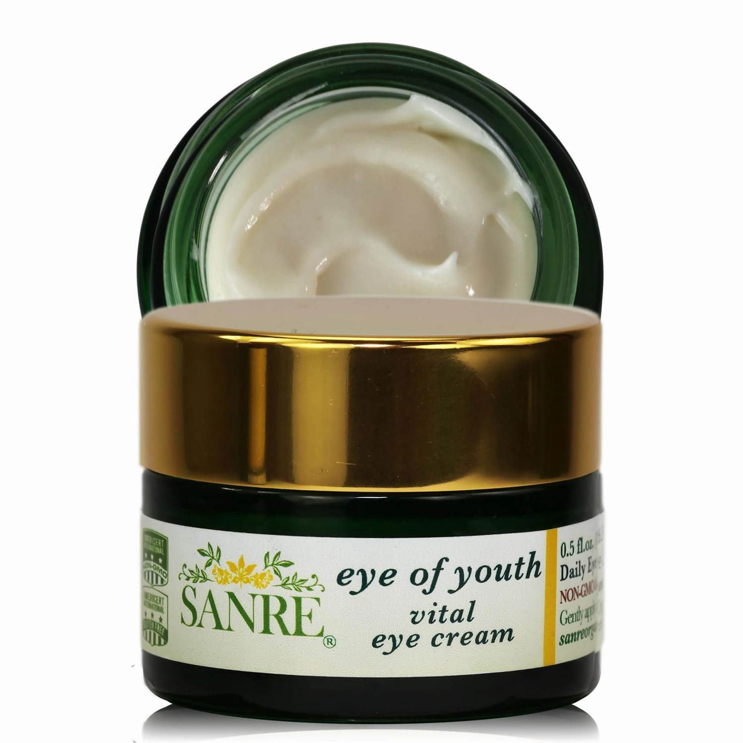 EYE OF YOUTH - Anti-Aging Eye Cream - Holistic, Non-GMO & Gluten Free
