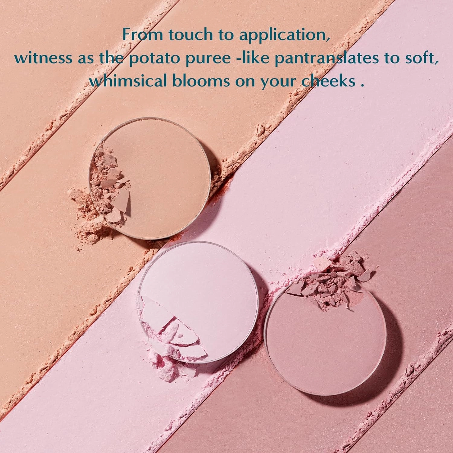 FLORASIS Ethereal Flush Smooth Powder Blush (Ode to Embroidery) (03 Candy Clouds, 1 Count)