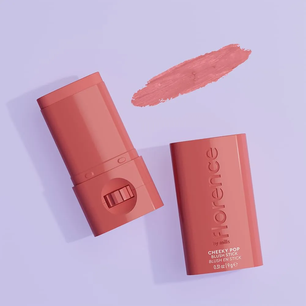 florence by mills Cheeky Pop Blush Stick, Kind Kelly (pinky nude), 0.31 oz/ 9g