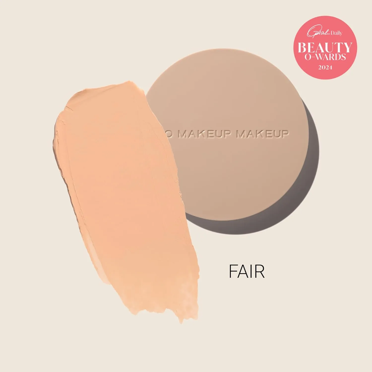 Foundation by No Makeup Makeup | Conceal & Correct with Long-Lasting, Buildable Formula & Lightweight Soft Finish | Cruelty-Free, Vegan, Fragrance-Free | Fair