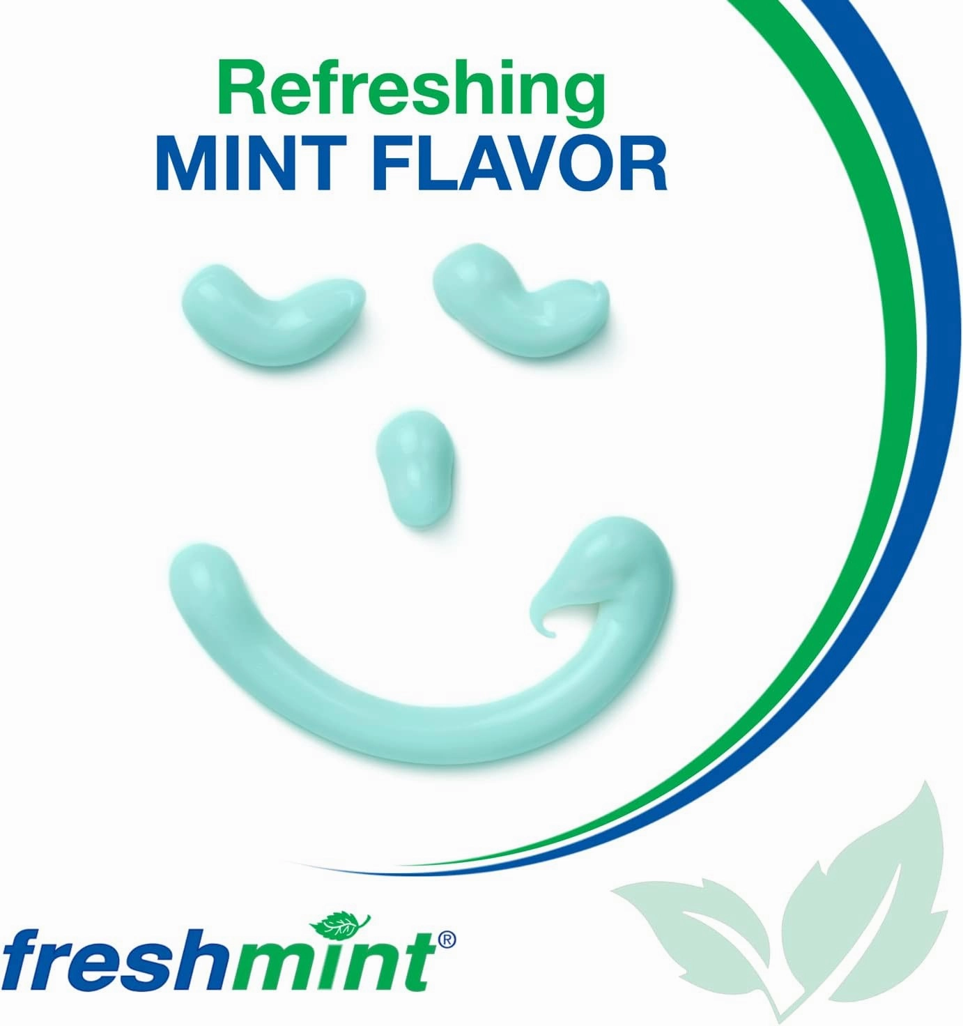 Freshmint® 144 Tubes of 0.85 oz. Premium Anticavity Fluoride Toothpaste with Safety Seal (ADA Accepted)