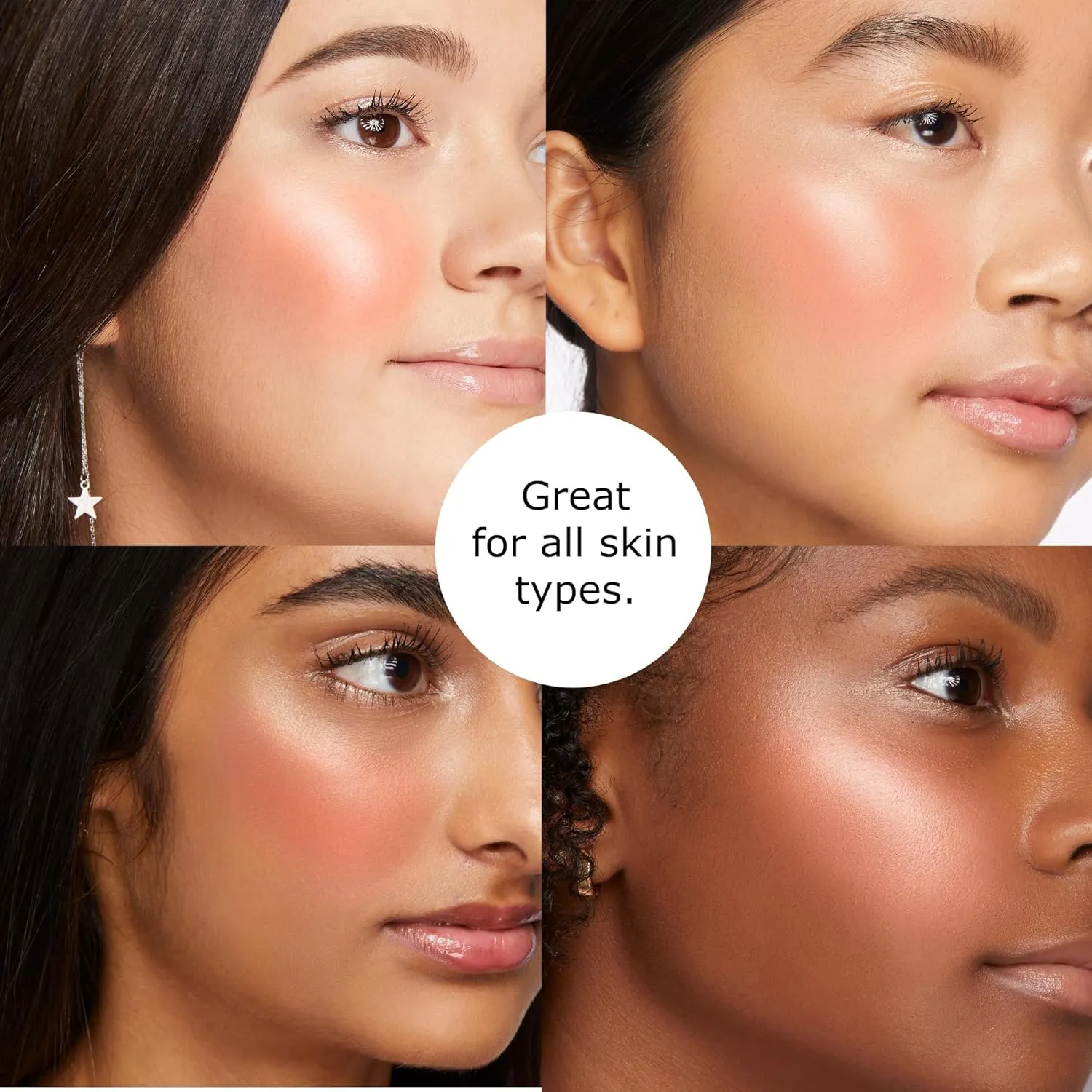 Frilliance Hydrating Cream Blush, Sheer Rosy Glow Tint, Cruelty Free Hypoallergenic for Teens of All Skin Types, 30 ml / 1 fl oz