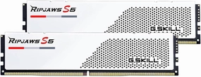 G.SKILL Ripjaws S5 Series (Intel XMP 3.0) DDR5 RAM 48GB (2x24GB) 5200MT/s CL40-40-40-83 1.10V Desktop Computer Memory UDIMM - Matte White (F5-5200J4040A24GX2-RS5W)