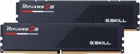 G.SKILL Ripjaws S5 Series (Intel XMP 3.0) DDR5 RAM 64GB (2x32GB) 6800MT/s CL34-45-45-108 1.40V Desktop Computer Memory UDIMM - Matte Black (F5-6800J3445G32GX2-RS5K)