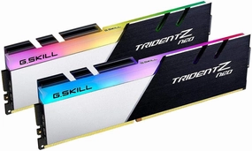 G.SKILL Trident Z Neo Series (XMP) DDR4 RAM 32GB (2x16GB) 3600MT/s CL16-19-19-39 1.35V Intel AMD Desktop Computer Memory UDIMM (F4-3600C16D-32GTZNC)