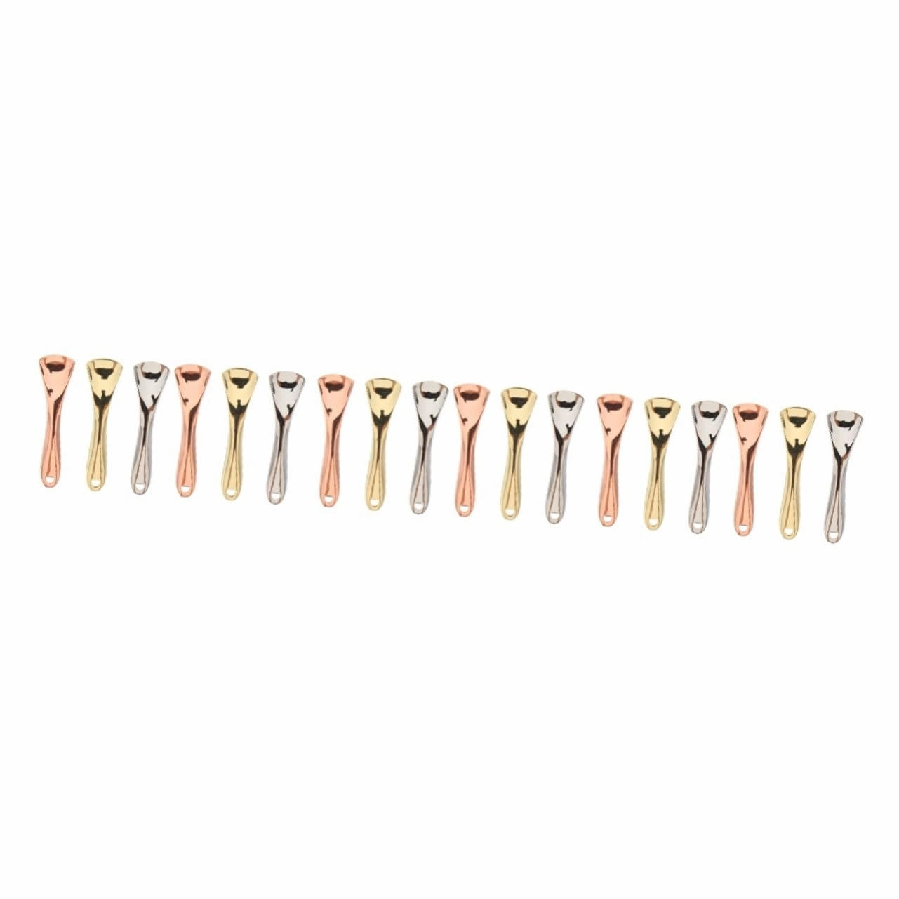 Gatuida 18pcs Beauty Scoop Makeup Spoon for Skin Care Eye Massage Sticks for Creams and Lotions Compact and Durable Tools for Testing and Mixing Skincare Products