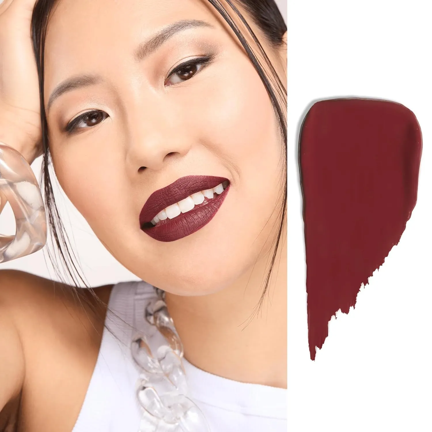 Gerard Cosmetics HydraMatte Liquid Lipstick Boss Lady, Brown Matte Lipstick, Long Lasting and Non Drying, Super Pigmented Fully Opaque Lip Color