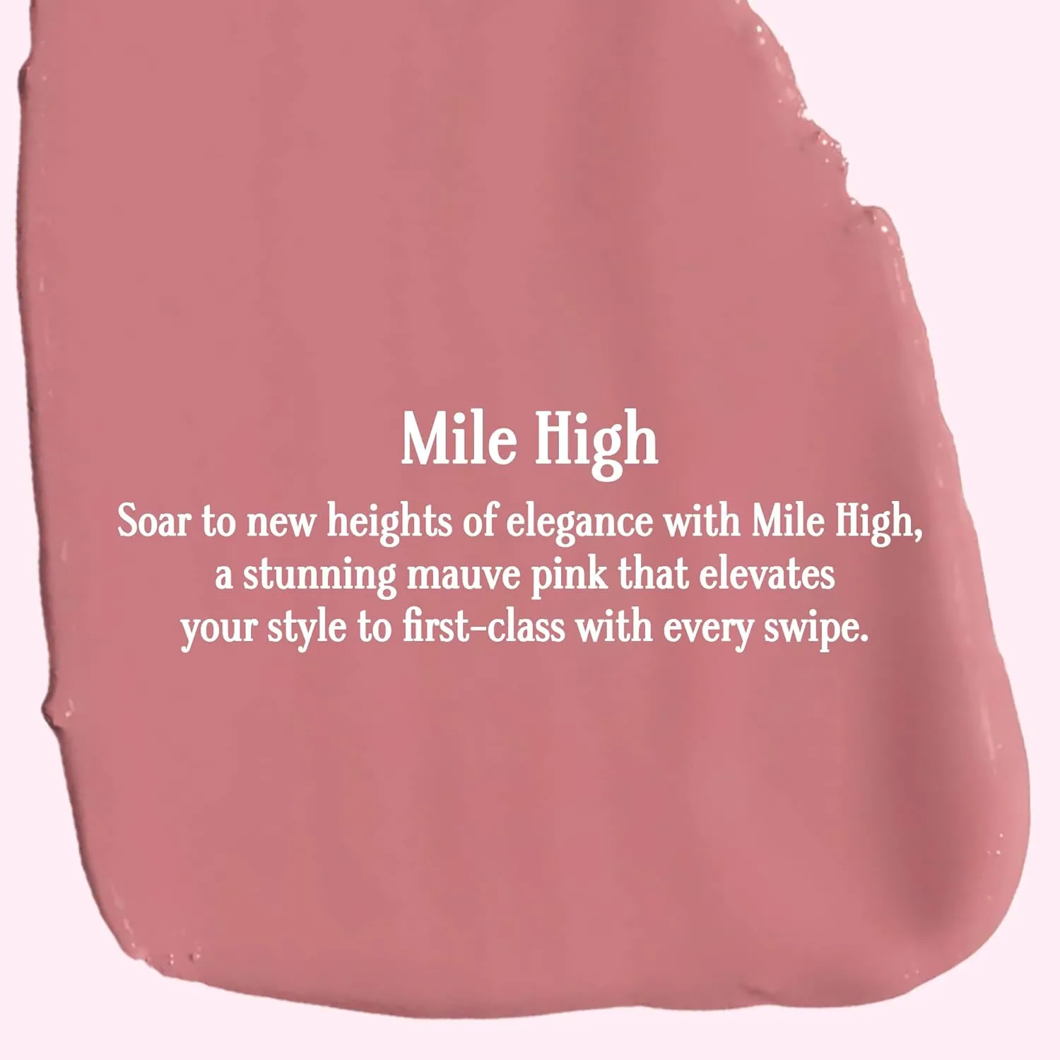 Gerard Cosmetics HydraMatte Liquid Lipstick Mile High, Pink Nude Lipstick with Matte Finish, Long Lasting and Non Drying, Super Pigmented Fully Opaque Lip Color