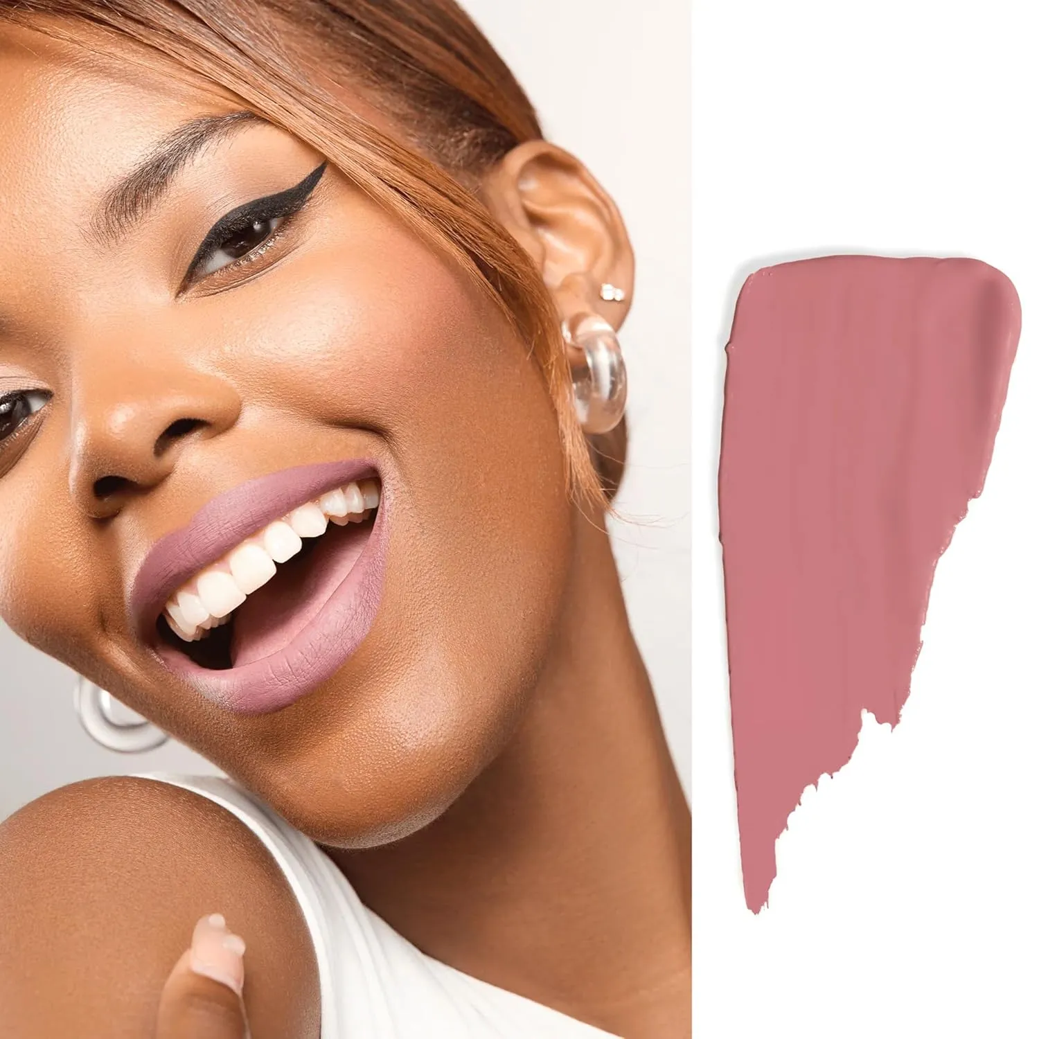 Gerard Cosmetics HydraMatte Liquid Lipstick Mile High, Pink Nude Lipstick with Matte Finish, Long Lasting and Non Drying, Super Pigmented Fully Opaque Lip Color