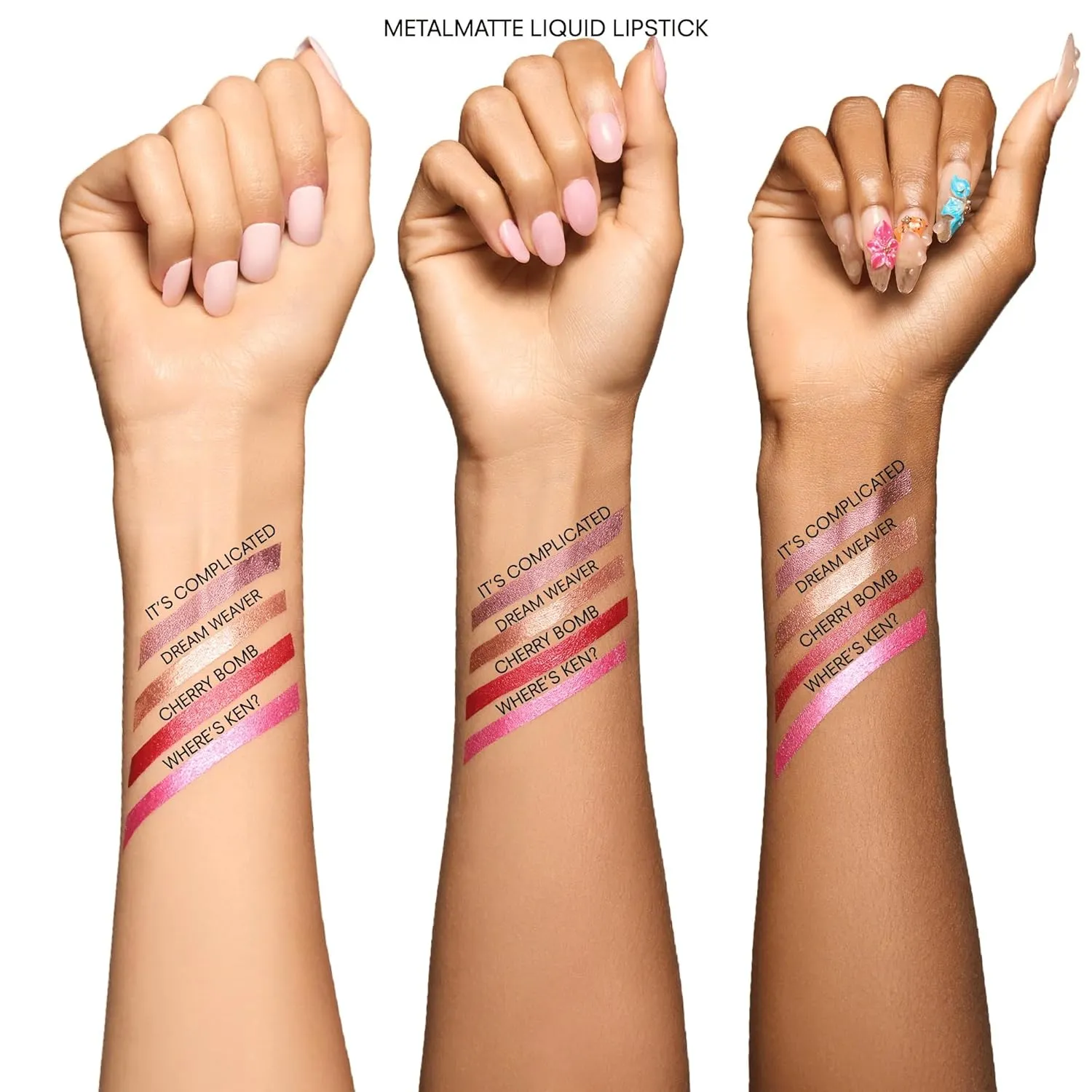 Gerard Cosmetics Metal Matte Liquid Lipstick It's Complicated, Mauve Purple Lipstick with Metallic Matte Finish, Super Pigmented Shimmer Matte Lipstick, Cruelty Free & Made in the USA