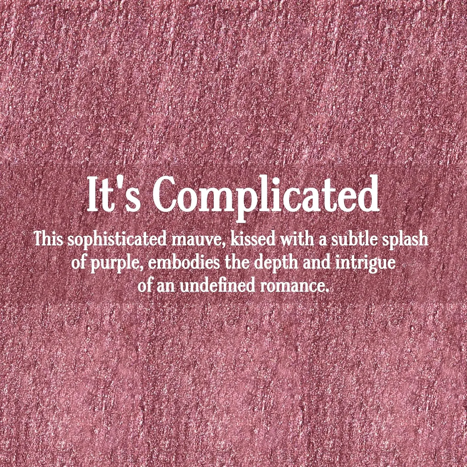 Gerard Cosmetics Metal Matte Liquid Lipstick It's Complicated, Mauve Purple Lipstick with Metallic Matte Finish, Super Pigmented Shimmer Matte Lipstick, Cruelty Free & Made in the USA