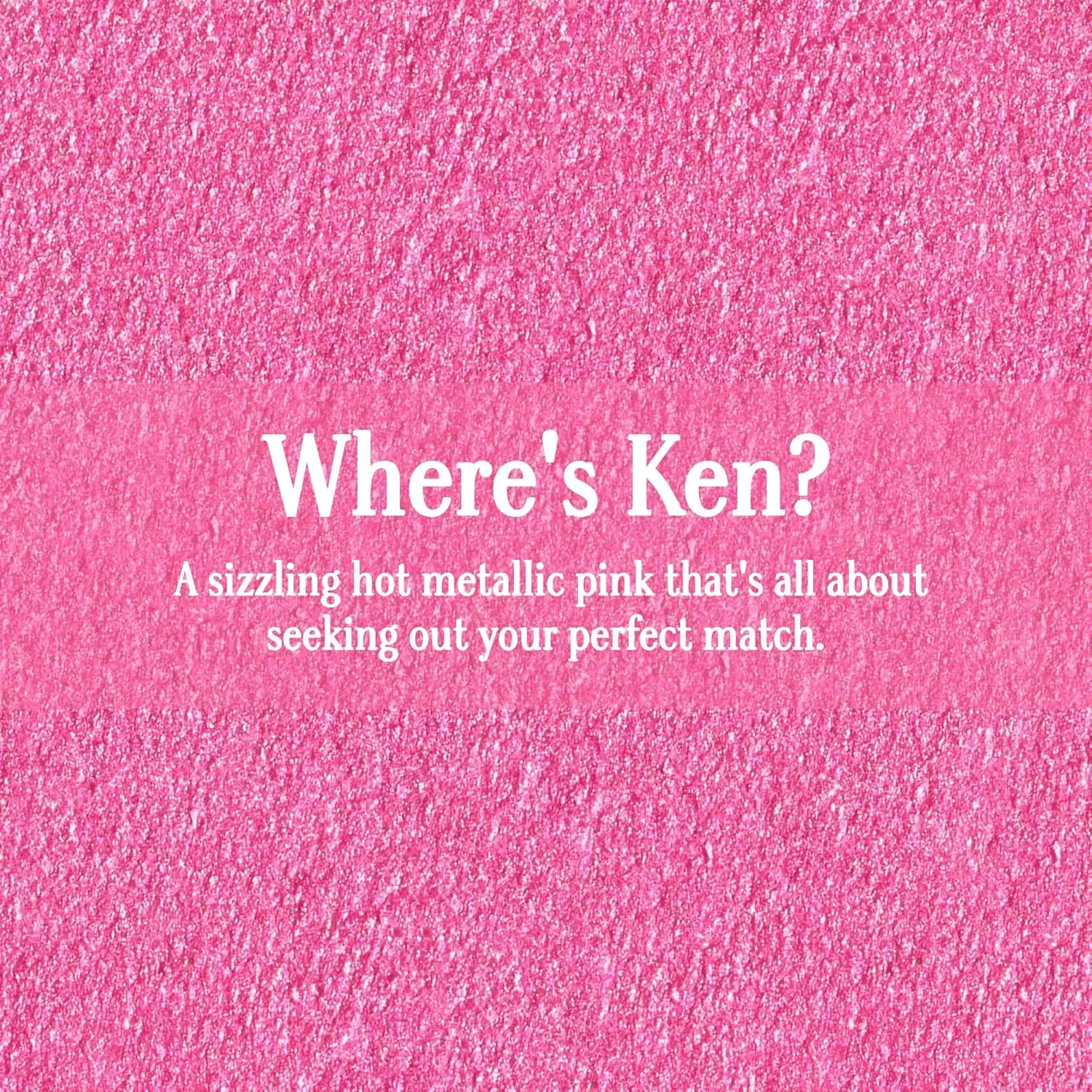 Gerard Cosmetics Metal Matte Liquid Lipstick Where's Ken?, Hot Pink Lipstick with Metallic Matte Finish, Long Lasting Smudge Proof Lipstick, Cruelty Free & Made in the USA