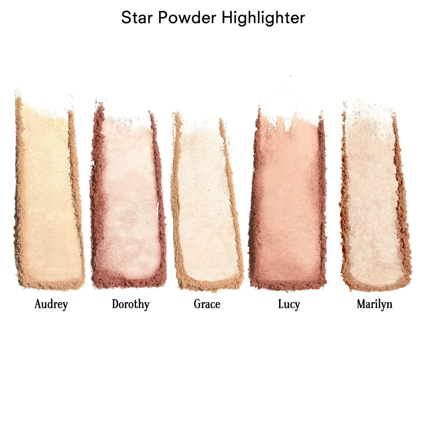 Gerard Cosmetics Star Powder Highlighter Dorothy, Deep Bronze Mineral Highlighter Makeup for Glowing Skin, Professional Facial Luminizer, Cruelty Free, Made in the USA