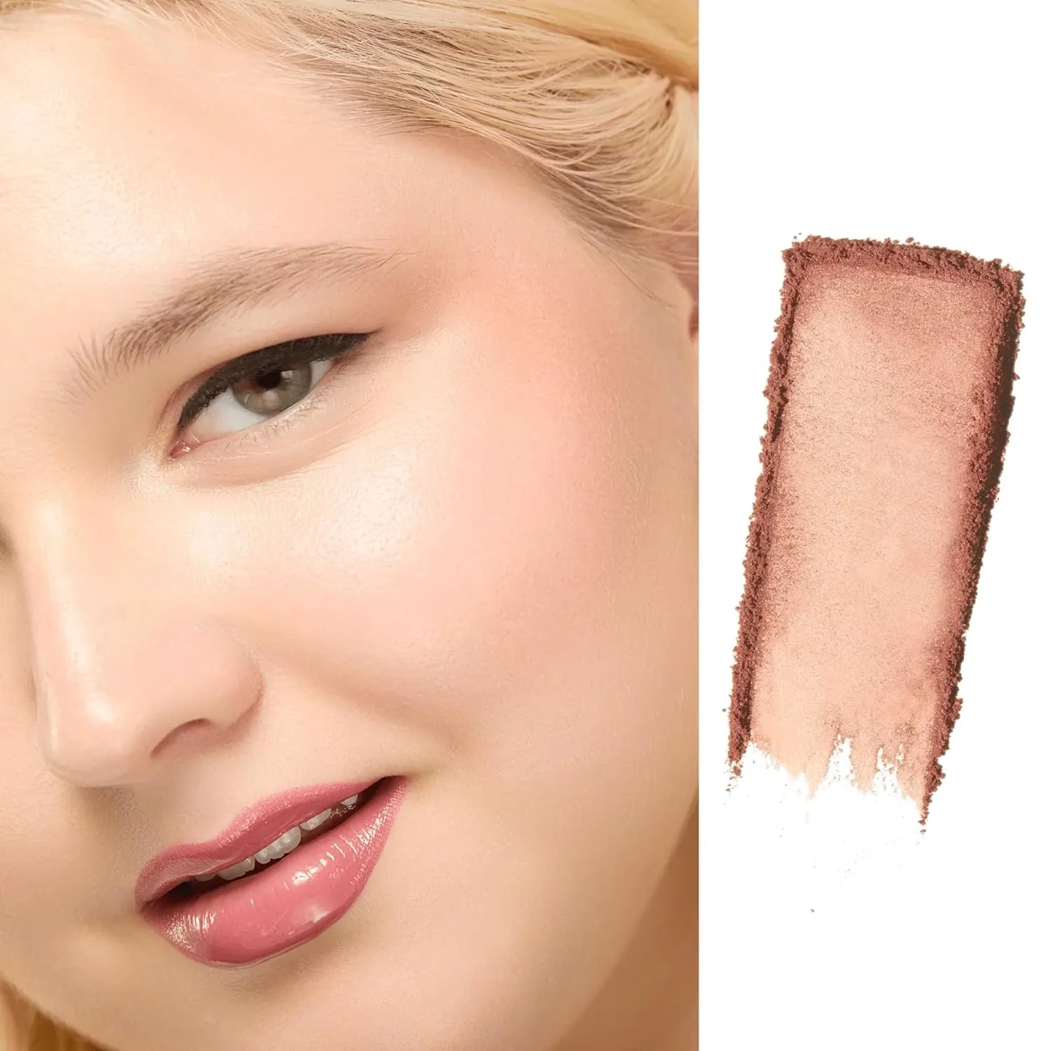 Gerard Cosmetics Star Powder Highlighter Lucy, Pink Highlighter Makeup for Glowing Skin, Professional Mineral Facial Luminizer, Cruelty Free, Made in the USA