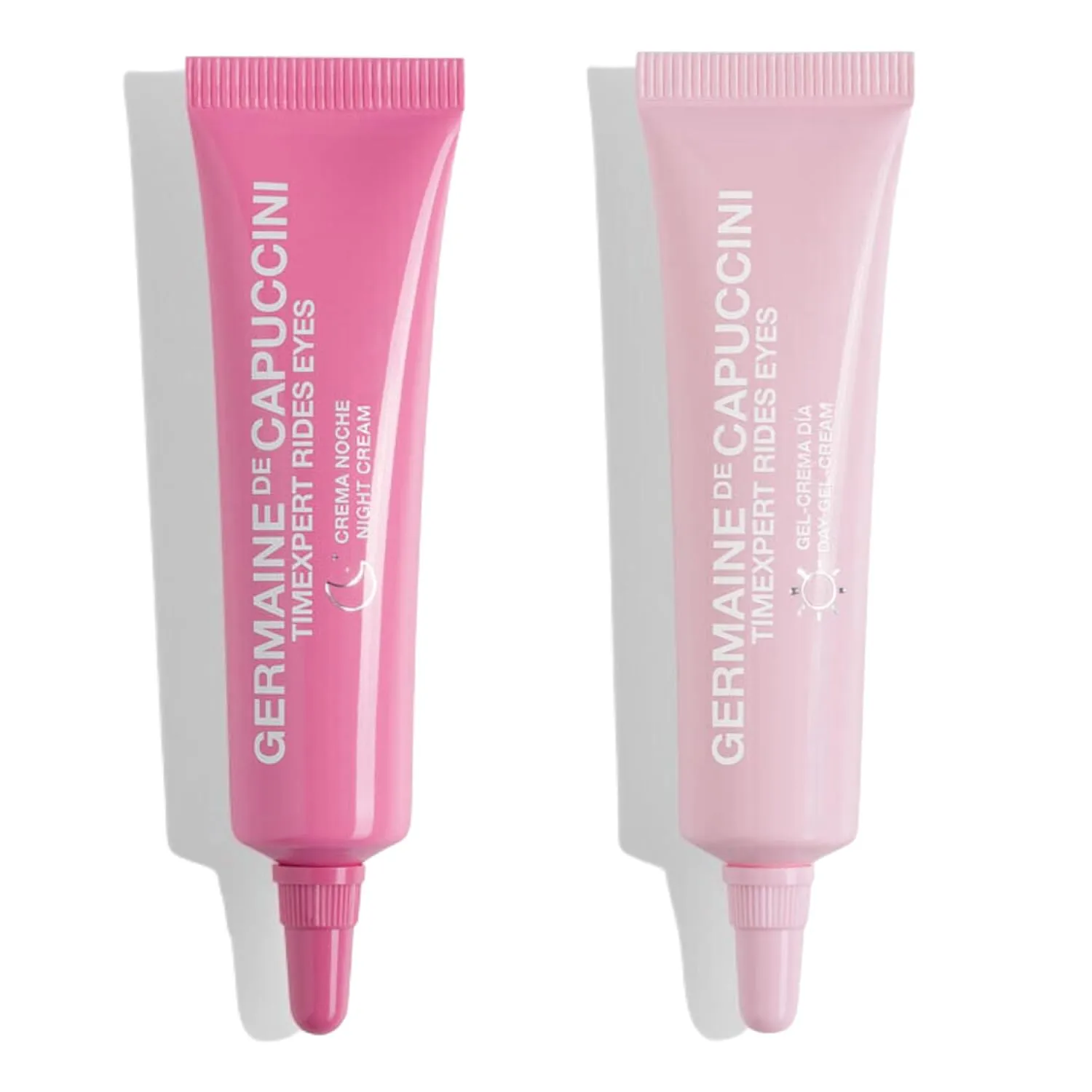 Germaine de Capuccini | TIMEXPERT RIDES - Eye Contour Treatment Duo Day & Night Cream - Day Gel-Cream   Night Cream - Improves Signs of Aging and Fatigue for 24 hours - Two Tubes of 0.3 Oz each