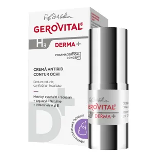 Gerovital DERMA  Anti-Wrinkle Eye Contour Cream, Anti-Aging Action, 15ml