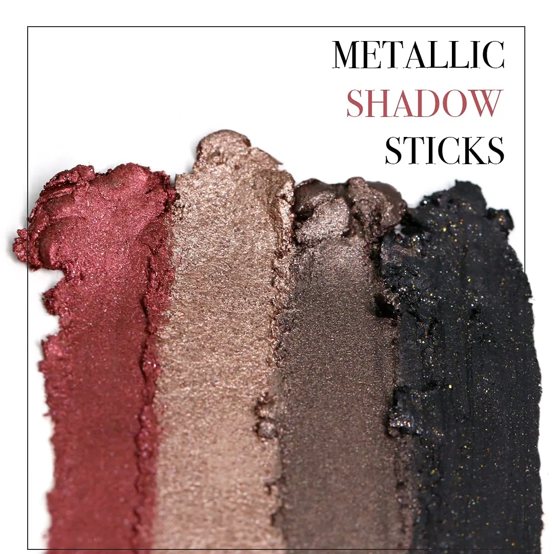 Girlactik Creamy Eyeshadow Stick- Long Lasting and Water-Resistant, Shimmering and Matte Colors Eye Shadow Stick Makeup, Built-in sharpener - 2 g / .07 oz (Cashmere)