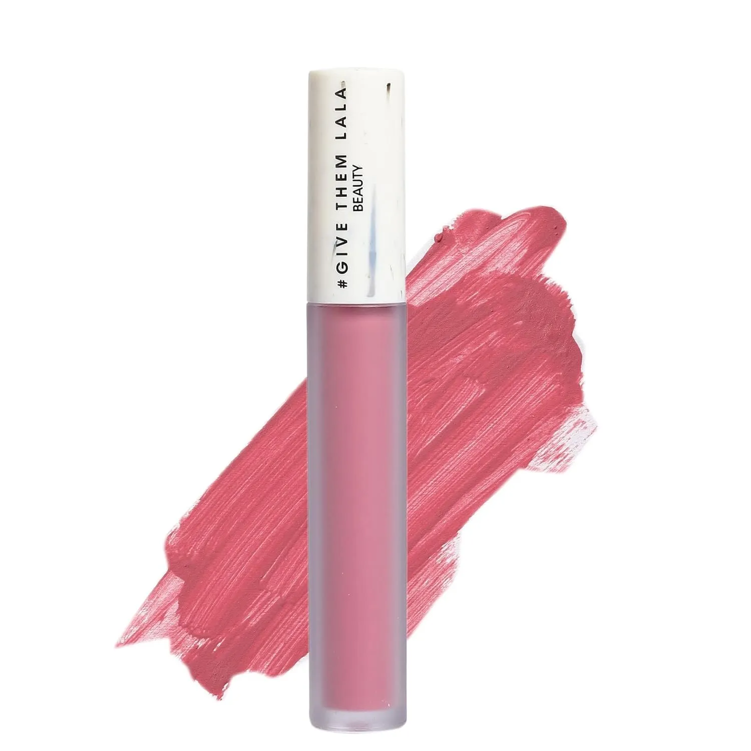 GIVE THEM LALA Matte Lipstick - Hydromatte Liquid Lipstick For Women - Satin Soft, Non-Drying Finish - Lightweight and Long Lasting Lipstick - Cruelty Free Lip Makeup (Better Off)