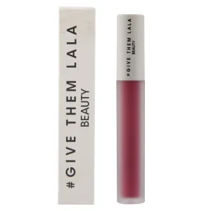 GIVE THEM LALA Matte Lipstick - Hydromatte Liquid Lipstick For Women - Satin Soft, Non-Drying Finish - Lightweight and Long Lasting Lipstick - Cruelty Free Lip Makeup (Good Luck)