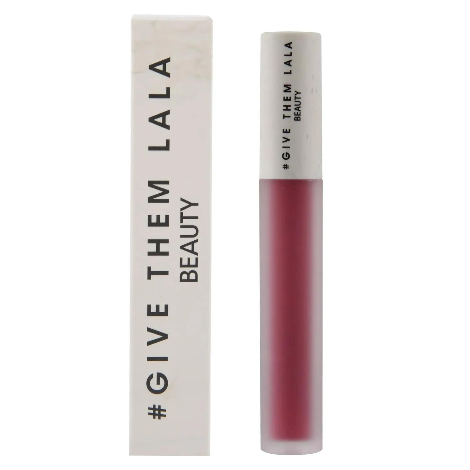GIVE THEM LALA Matte Lipstick - Hydromatte Liquid Lipstick For Women - Satin Soft, Non-Drying Finish - Lightweight and Long Lasting Lipstick - Cruelty Free Lip Makeup (Good Luck)