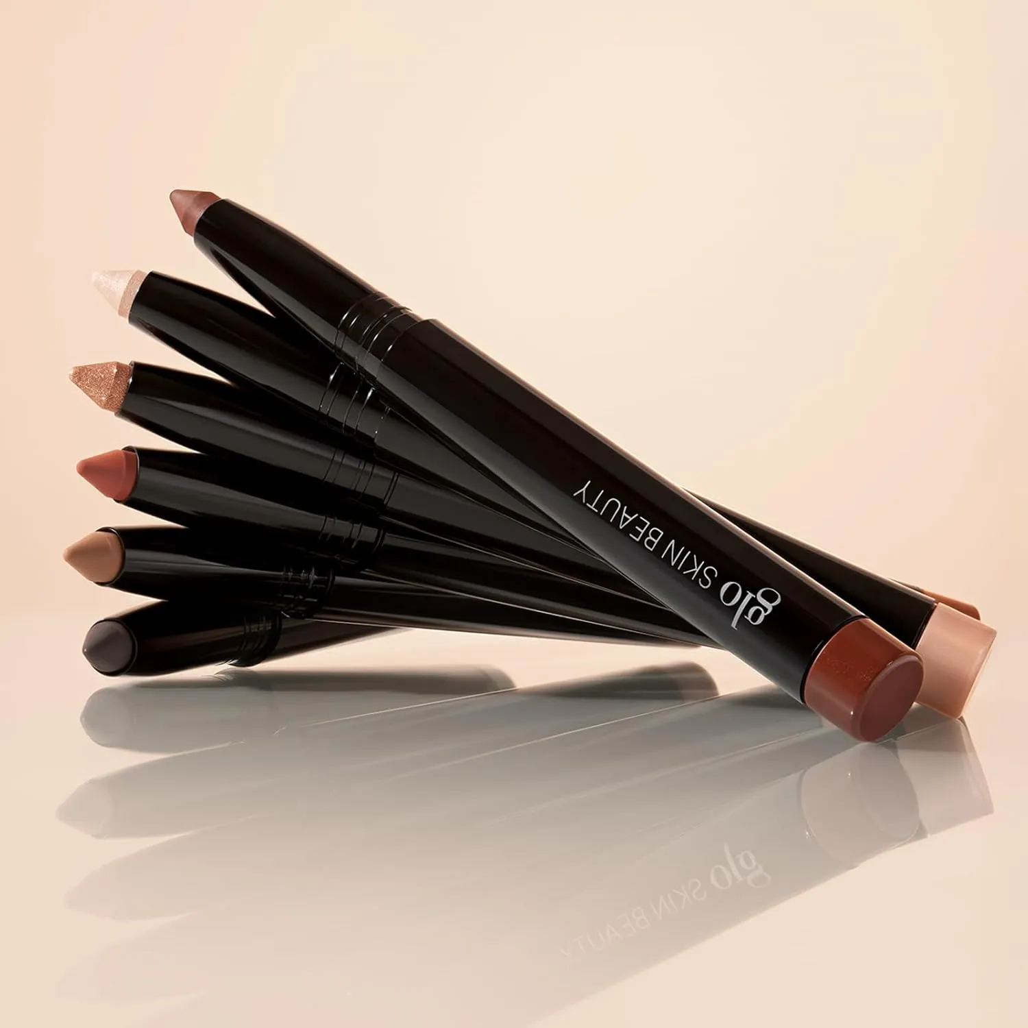 Glo Skin Beauty Cream Stay Shadow Stick (Canvas) - Multi-Purpose Eyeshadow Mineral Makeup Can Also Be Used as Liner on Lips or Cheeks, 12-Hours of Wear