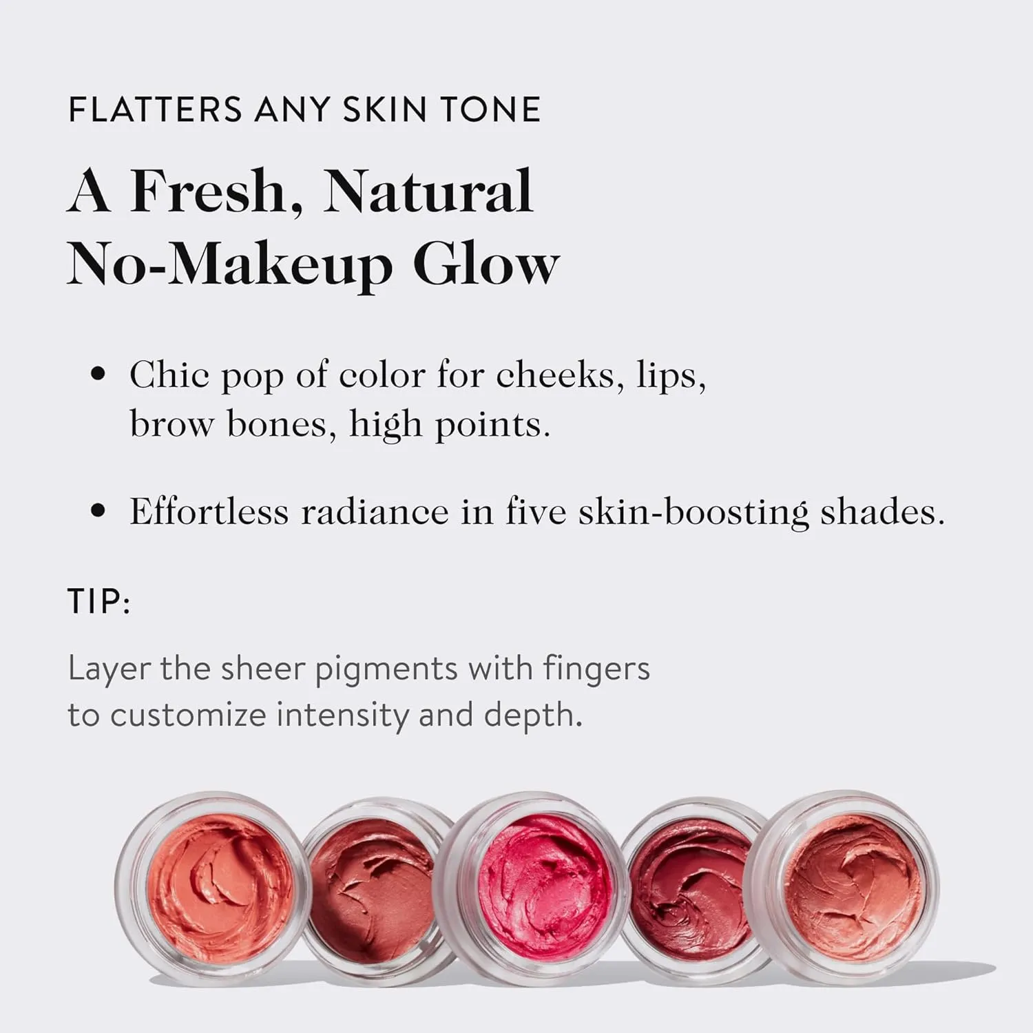 goop Beauty Cream Blush | Sheer Pop of Color for Lips & Cheeks | Vitamin C, Vitamin E & Safflower Oil | Natural Makeup for Glowing Skin | 0.5 oz | Venus - Translucent Fushsia