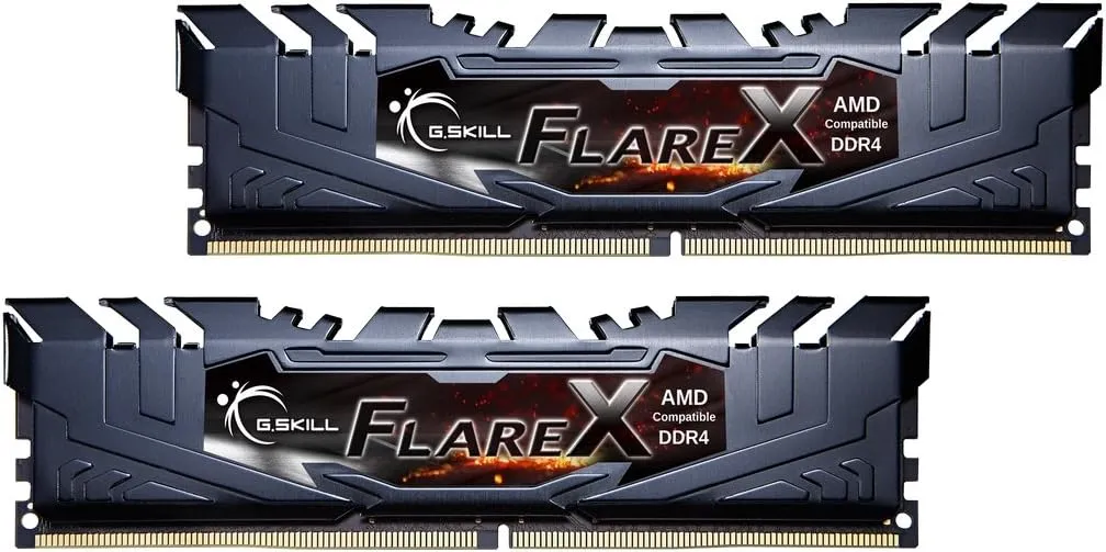 G.Skill 32GB Flare X DDR4 3200MHz PC4-25600 for AMD Ryzen CL16 Dual Channel Kit
