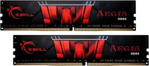 G.SKILL AEGIS Series (Intel XMP) DDR4 RAM 16GB (2x8GB) 3000MT/s CL16-18-18-38 1.35V Desktop Computer Memory UDIMM (F4-3000C16D-16GISB)