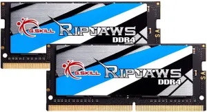 G.SKILL Ripjaws DDR4 SO-DIMM Series DDR4 RAM 64GB (2x32GB) 2666MT/s CL18-18-18-43 1.20V Unbuffered Non-ECC Notebook/Laptop Memory SODIMM (F4-2666C18D-64GRS)