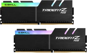 G.SKILL Trident Z RGB Series (XMP) DDR4 RAM 32GB (2x16GB) 4000MT/s CL18-22-22-42 1.40V Intel AMD Desktop Computer Memory UDIMM (F4-4000C18D-32GTZR)