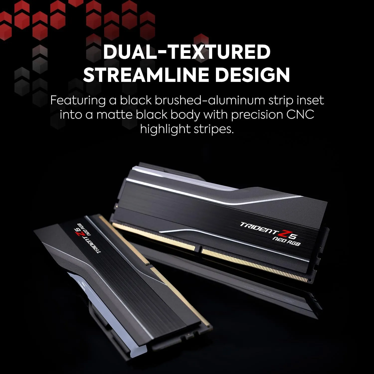 G.SKILL Trident Z5 Neo RGB Series (AMD Expo) DDR5 RAM 32GB (2X 16GB) 6000MT/s CL28-36-36-96 1.40V Desktop Computer Memory U-DIMM - Black (F5-6000J2836G16GX2-TZ5NR)