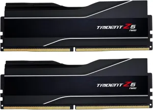 G.SKILL Trident Z5 Neo Series (AMD Expo) DDR5 RAM 32GB (2x16GB) 6000MT/s CL30-38-38-96 1.35V Desktop Computer Memory UDIMM - Matte Black (F5-6000J3038F16GX2-TZ5N)