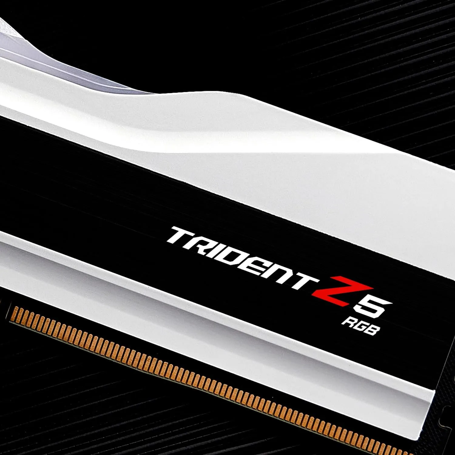 G.SKILL Trident Z5 RGB Series (Intel XMP 3.0) DDR5 RAM 64GB (2x32GB) 6000MT/s CL30-40-40-96 1.40V Desktop Computer Memory UDIMM - Matte White (F5-6000J3040G32GX2-TZ5RW)