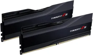 G.SKILL Trident Z5 Series (Intel XMP 3.0) DDR5 RAM 32GB (2x16GB) 6400MT/s CL32-39-39-102 1.40V Desktop Computer Memory UDIMM - Matte Black (F5-6400J3239G16GX2-TZ5K)