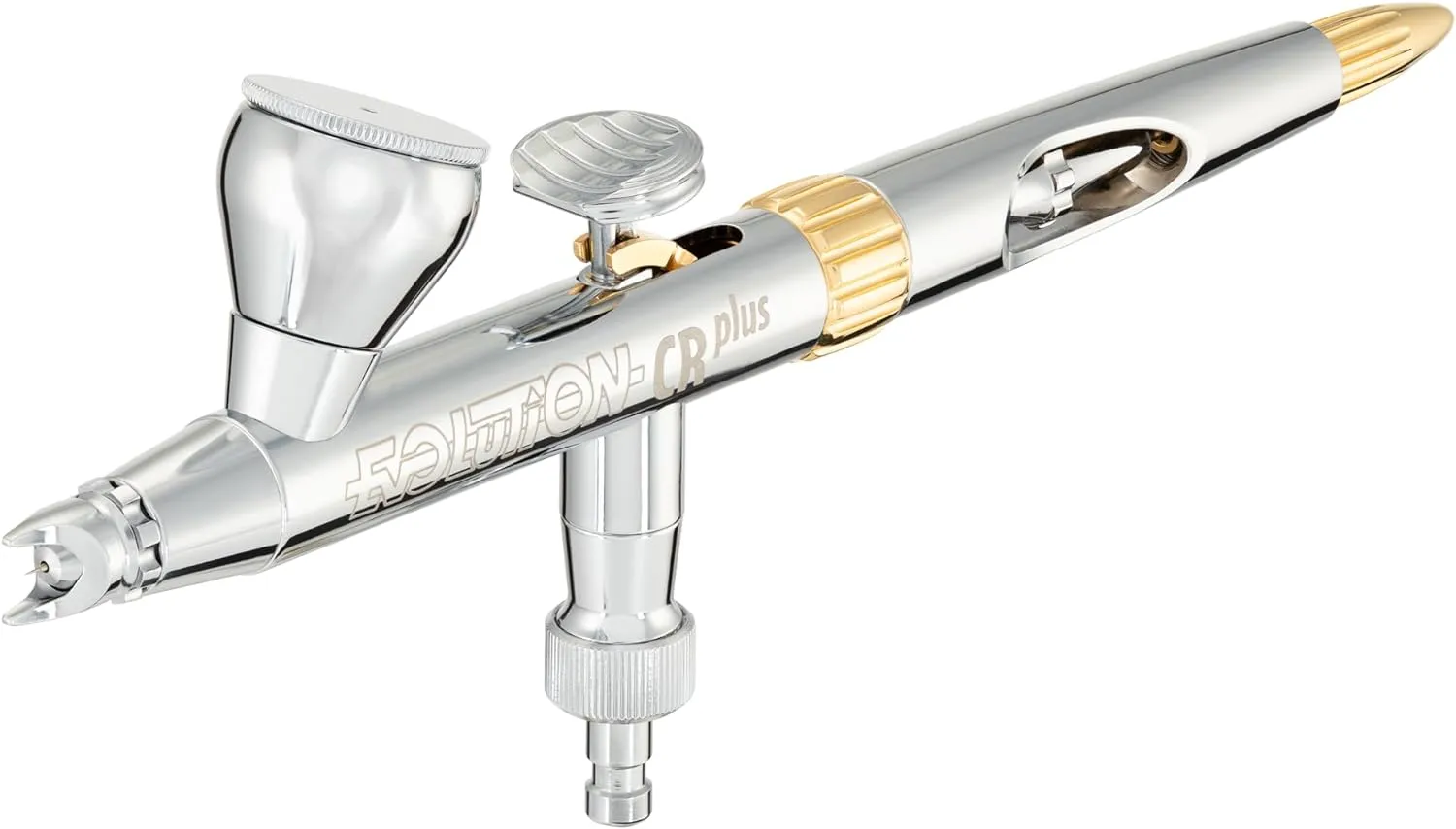 Harder & Steenbeck Airbrush – Evolution 2024 CRplus - German-Engineered Dual Action Painting Set with Gravity Feed - 0.28mm Self-Centering Nozzle - 2ml Paint Cup - 121231