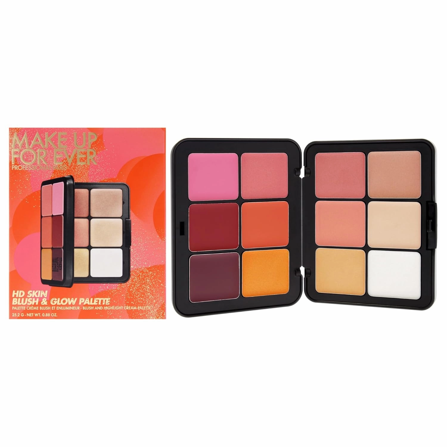 HD Skin Blush and Glow Palette by Make Up For Ever for Women - 0.88 oz Makeup