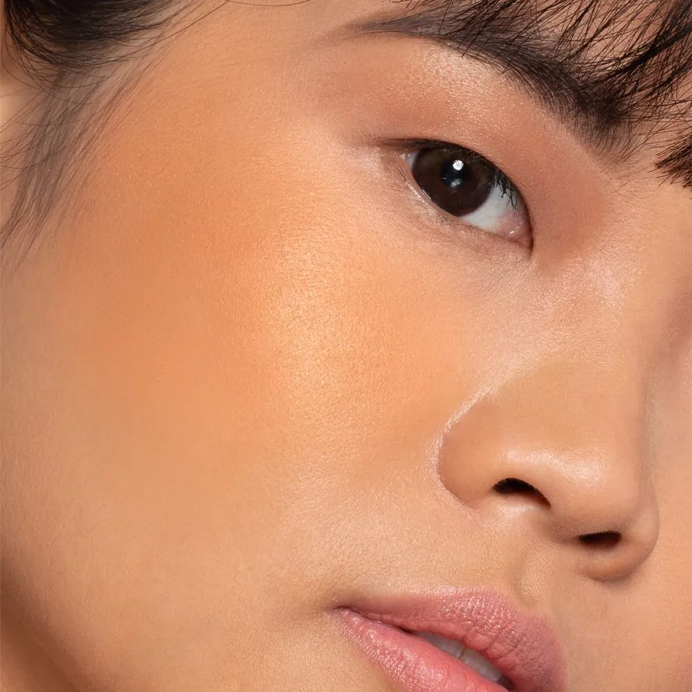 Heaven's Glow Radiant Veil Blush, Baked Powder Blush, 8g (Persimmon)