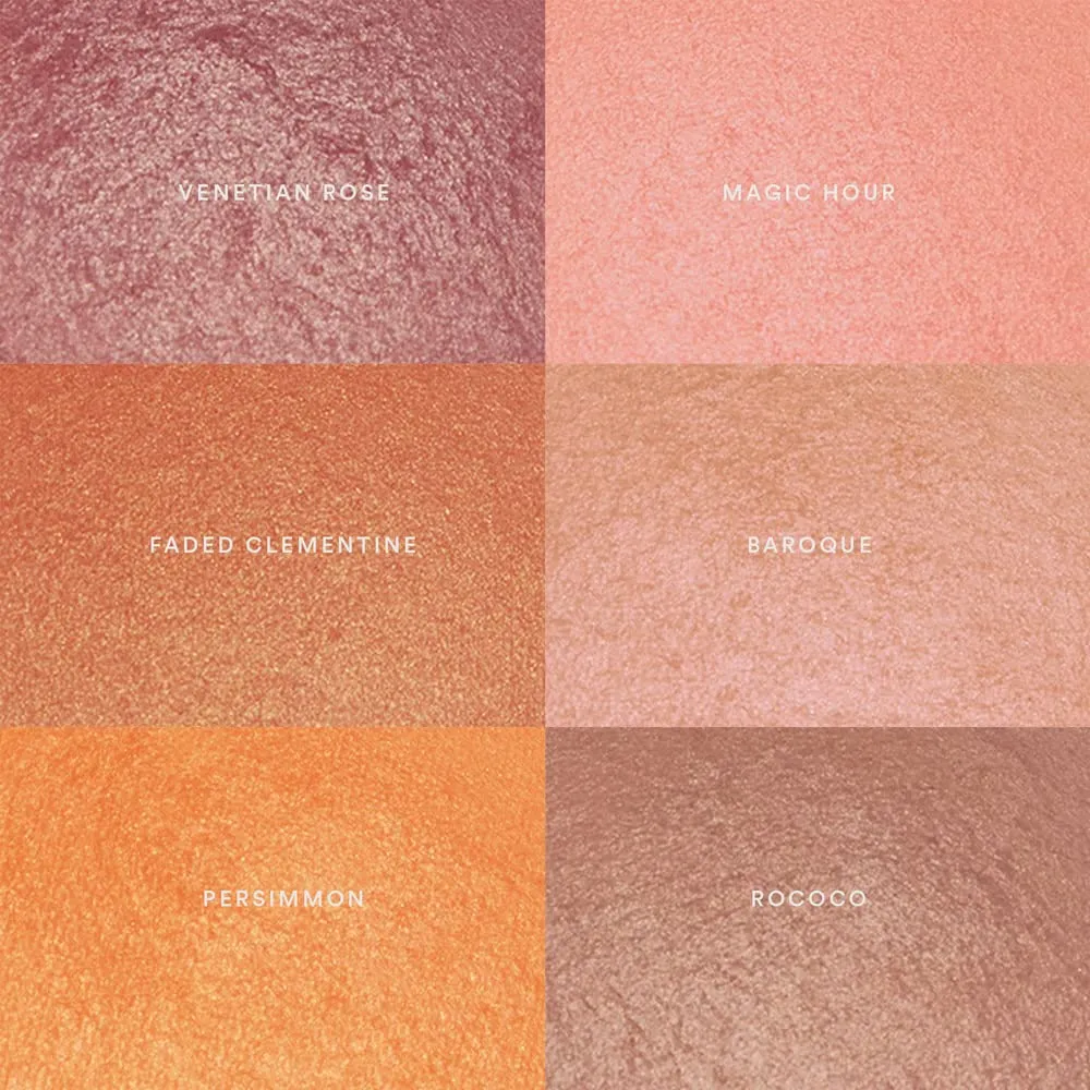 Heaven's Glow Radiant Veil Blush, Baked Powder Blush, 8g (Rococo)