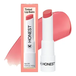 Honest Beauty Moisturizing Vegan Tinted Lip Balm | Antioxidant-rich Acai Extracts   Avocado Oil | Paraben Free   Cruelty Free | Summer Melon