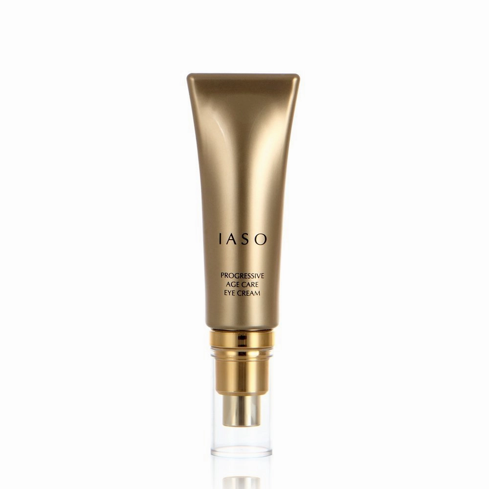 IASO Progressive Age Care Eye Cream | Premium Anti-Aging, Anti-Wrinkle Eye Cream, Reduces Puffiness, Dark Circles, Enriched with Ginseng, Powerful Anti-Aging Ingredients, Korean Skin Care, 1 oz