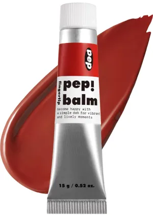 I'M MEME Lip and Cheek Tint - PepBalm 001 Recharger | Wtih Shea Butter, Gift, Liquid Blush, Travel-Friendly, Highly Pigmented, Non-Drying, Sheer Balm Gross Tint, Mother's Day, 0.52 Oz