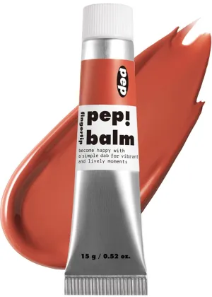 I'M MEME Lip and Cheek Tint - PepBalm 002 Oh-oh | Wtih Shea Butter, Gift, Liquid Blush, Travel-Friendly, Highly Pigmented, Non-Drying, Sheer Balm Gross Tint Contour, 0.52 Oz